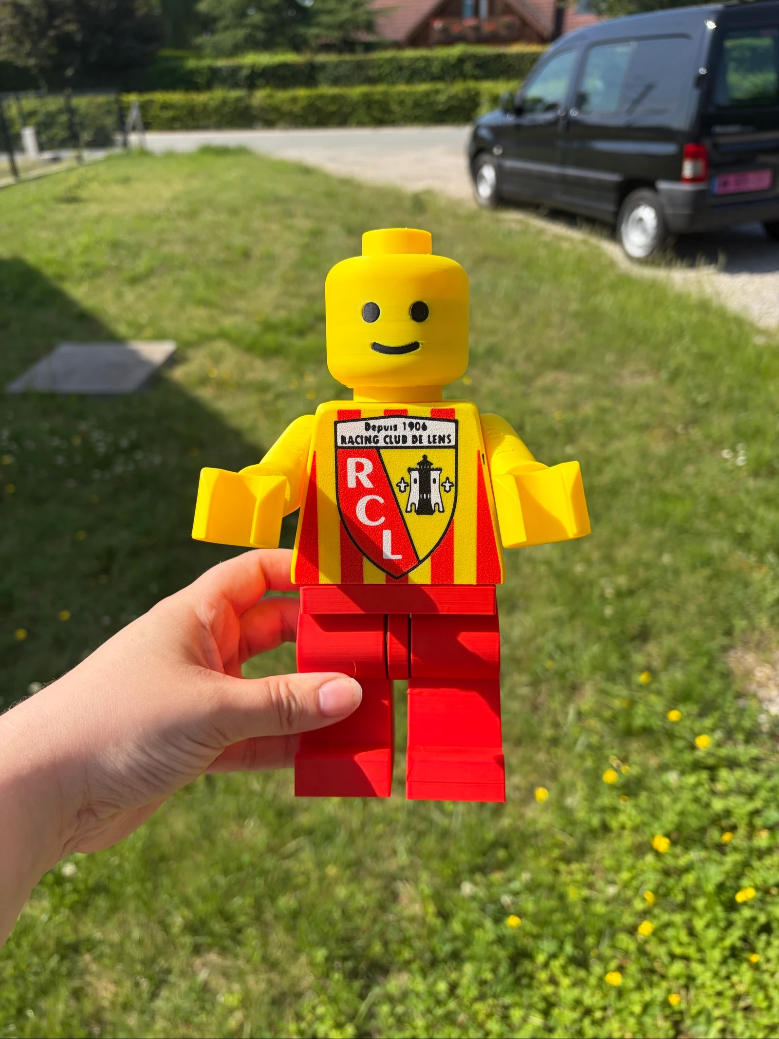 Figurinha tipo LEGO gigante – 20 cm – articulada – impressão 3D – photo 2